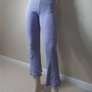 Purple Flare Leggings